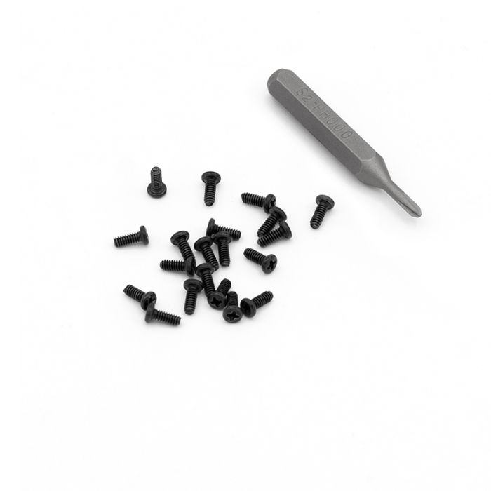 20 Schrauben PH000 mit Bit