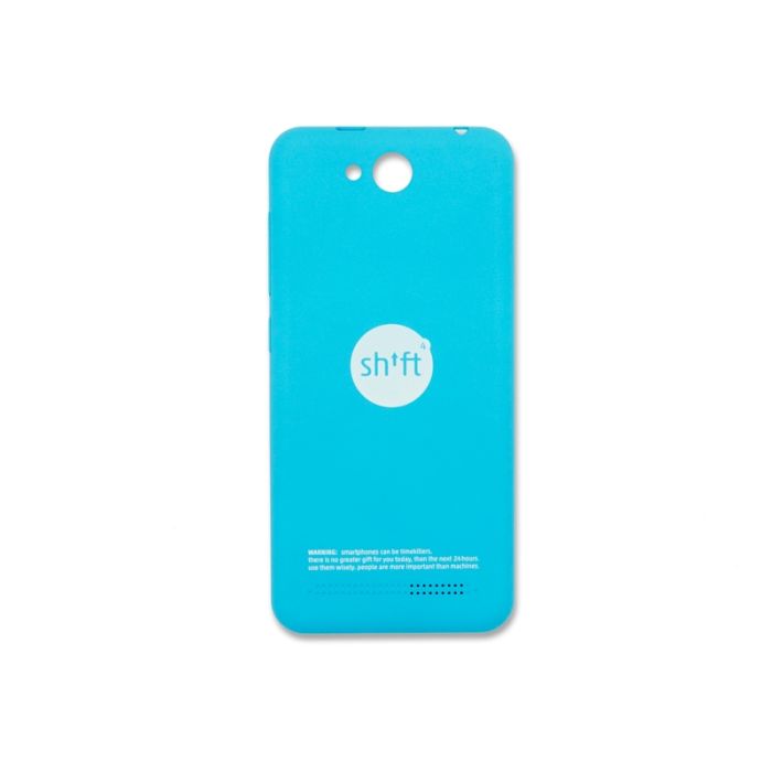 Backcover blau für SHIFT4